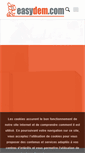 Mobile Screenshot of easydem.com