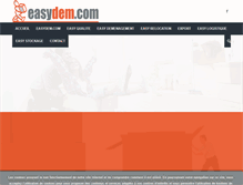 Tablet Screenshot of easydem.com